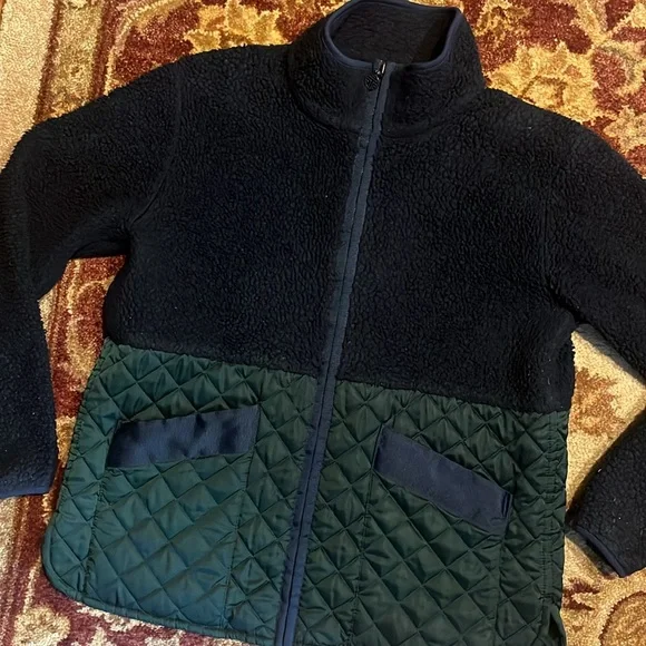 Tory Burch Sport Quilted Colorblock Jacket - Picture 2 of 7
